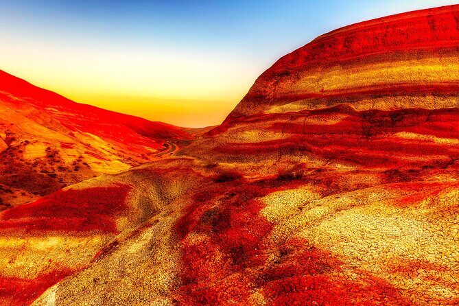 A Full Day Khinalug, Guba and Candy Mountains Private Your - Candy Cane Mountains (Caramel Mountains): Mars-Like Rock in Real Life