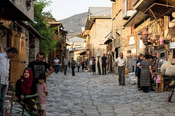 Azerbaijan tour in 2 days/Sheki+Lahij+Gabala up to Georgia Border - Diri Baba and Juma Mosque: sacred stops on an old route