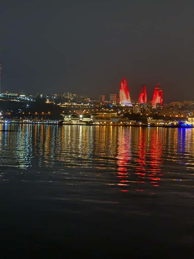 Baku: Caspian Sea Boat Tour with City Skyline Views - Key things I’d circle on your map