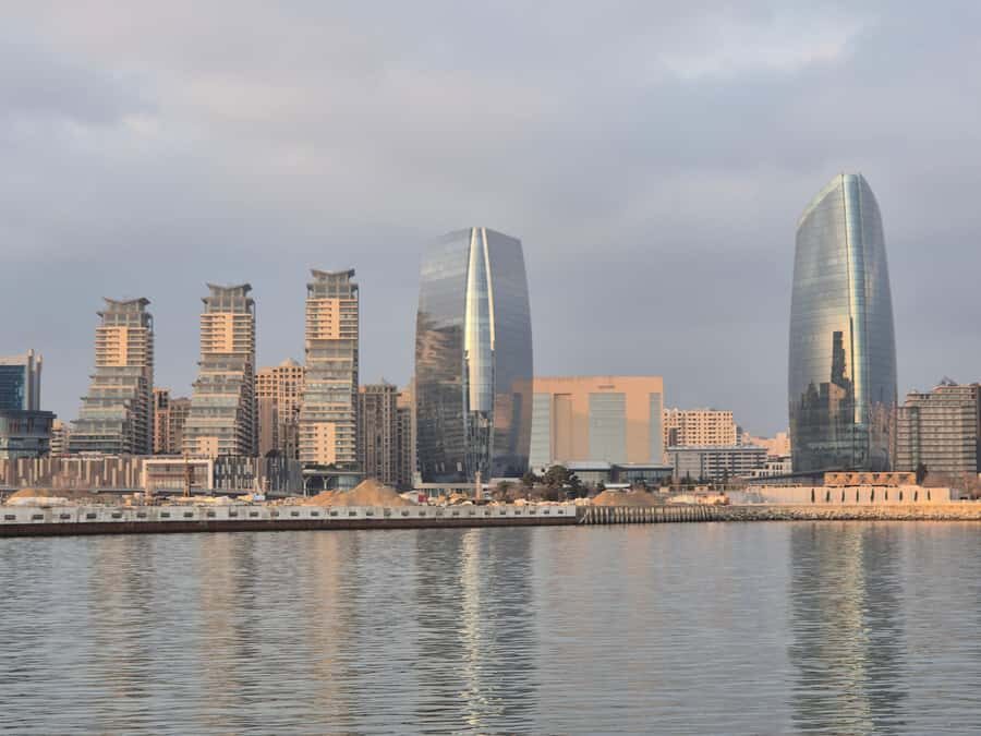 Baku: Caspian Sea Boat Tour with City Skyline Views - The boat ride itself: smooth, organized, and worth it even for big groups