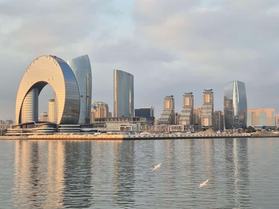 Baku: Caspian Sea Boat Tour with City Skyline Views - Price and value: what $45 buys for a skyline view