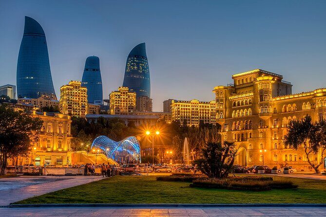 Baku City Sights Guided Night Walking Tour with Funicular - Key things to know before you go