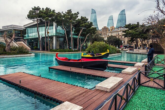 Baku City Sights Guided Night Walking Tour with Funicular - Azneft Square, Four Seasons views, and a Formula 1 clue