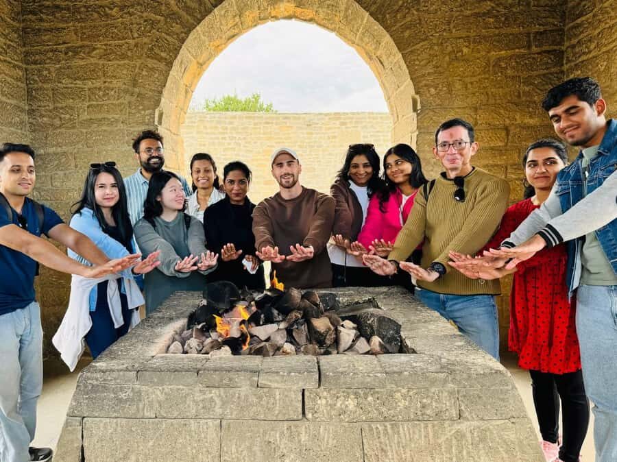 Baku: Gobustan, Mud Volcano, Fire Mount, Temple Lunch Entry - A Fast Taste of Azerbaijan Beyond the City Center
