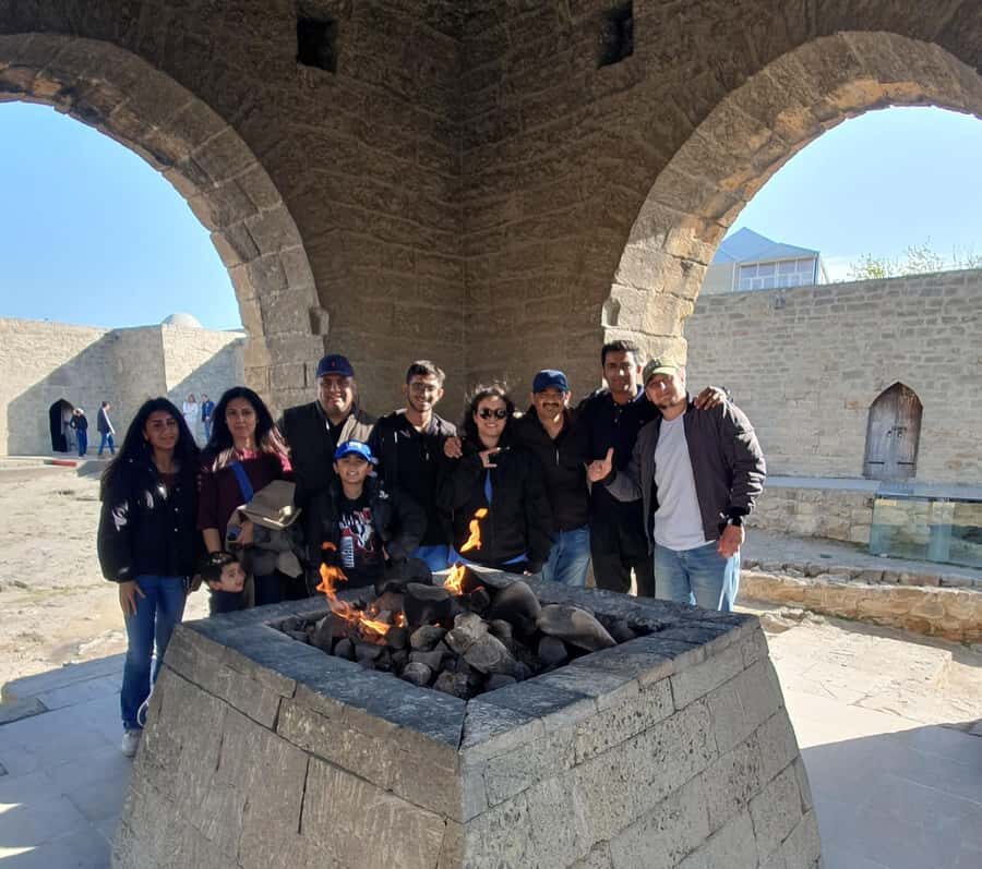 Baku: Gobustan, Mud Volcanoes, Fire Temple, & Yanar Dag Tour - Gobustan Rock Art: UNESCO petroglyphs with real scene-setting