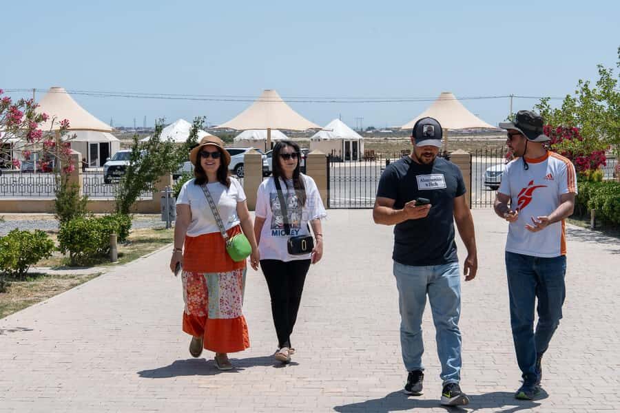 Baku: Gobustan National Reserve Guided Trip - Private - World’s first industrially drilled oil well and the Bond photo spot