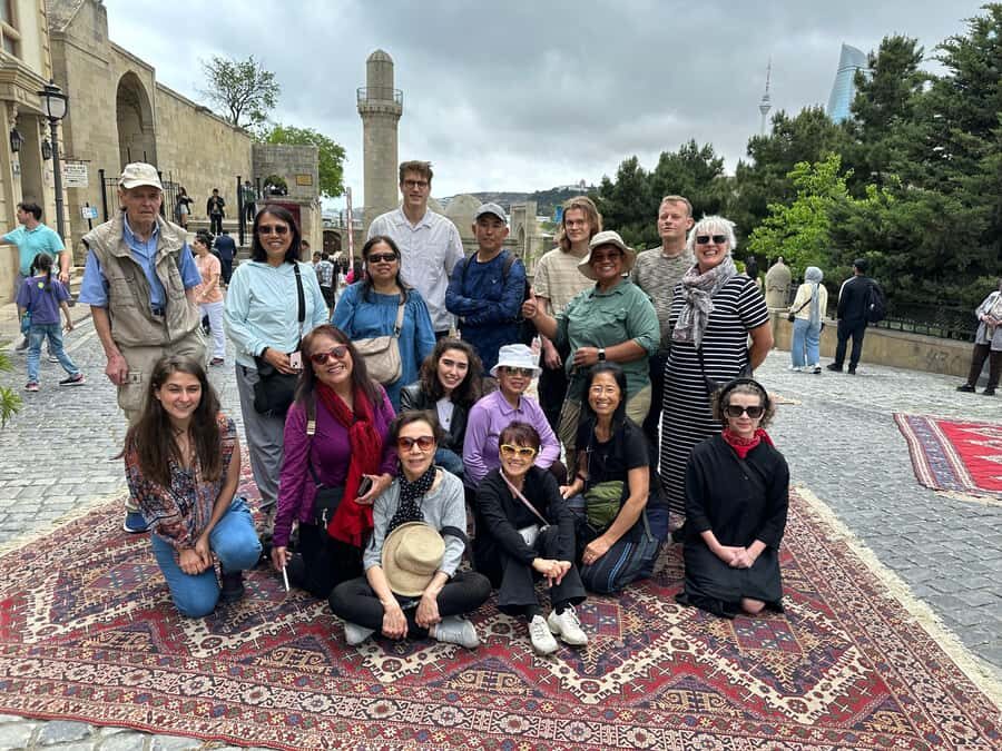 Baku: Historic and Modern Baku Tour ( Day & NIght Tour) - Meeting at Aziz Aliyev Street, behind Bulgari