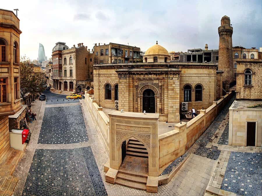 Baku Historical and modern tour in 2-3 hours+FREE Night tour - Miniature Book Museum: tiny books that force you to slow down