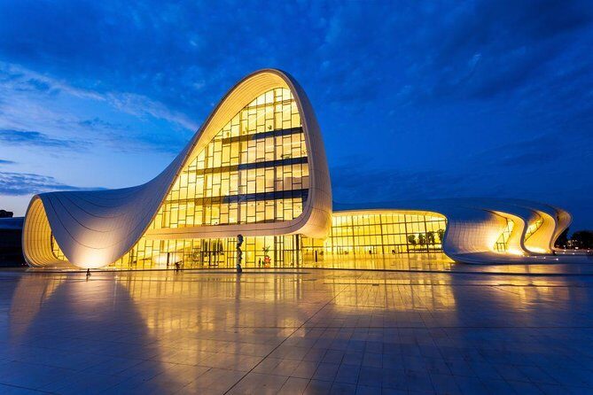 Baku Lights: the Night Tour illuminated by Baku lights - Pickup, group size, and guides: where the experience can shine