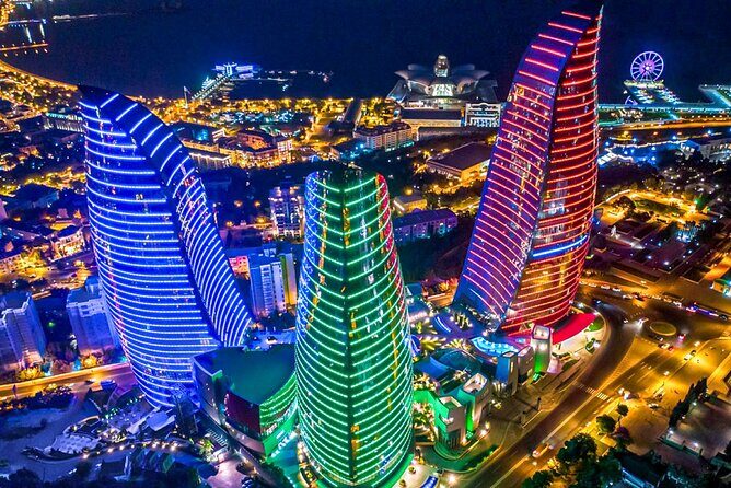 Baku Night City Tour Discover the Magic of Illuminated Landmarks - Key highlights to look for