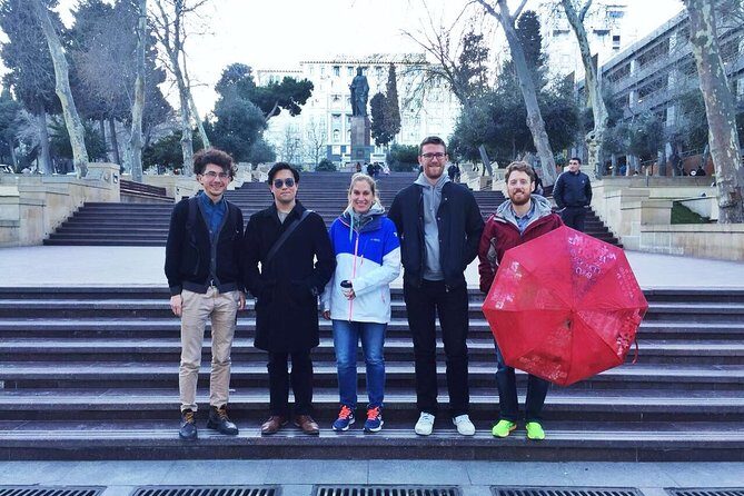 Baku Oil Heritage & Old Town Walking Tour - Ali and Nino vibes at the Philharmonic Fountain