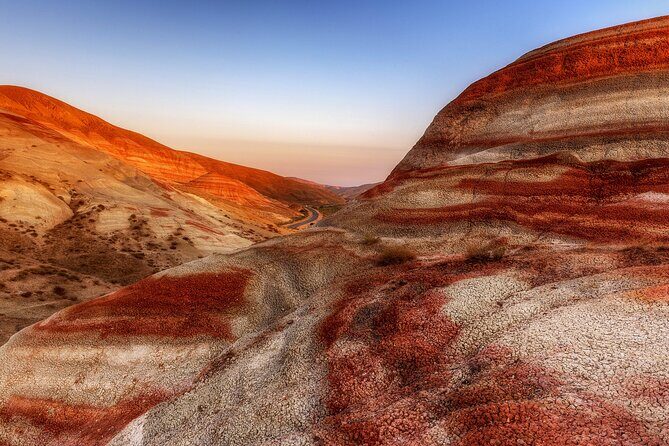 Candy Mountains, Pink Lake, Altiaghaj Forest, Bibiheybat Mosque - A day that mixes oil, sacred sites, and very photogenic geology