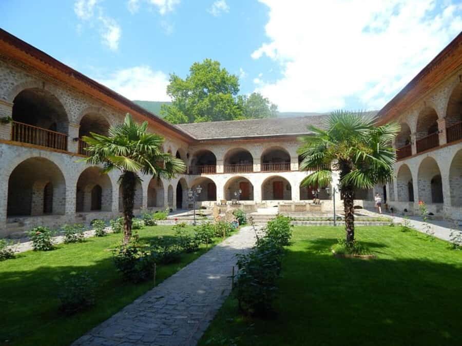 From Baku: Shamakhi, Ismailli, Gabala and Sheki Day Tour - Gabala’s Nokhur Lake lunch: a scenic reset with a paid crossing option