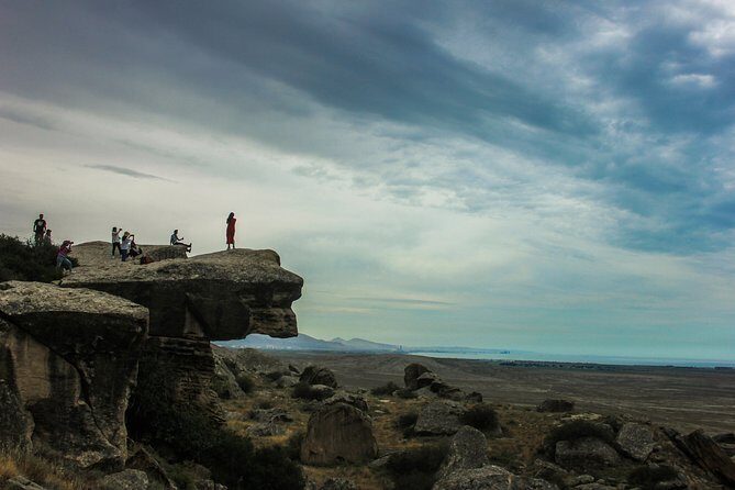 Gobustan, Mud volcanoes, Fire temple, Fire mountain GROUP TOUR - Ateshgah Fire Temple: where inscriptions explain the fire ritual