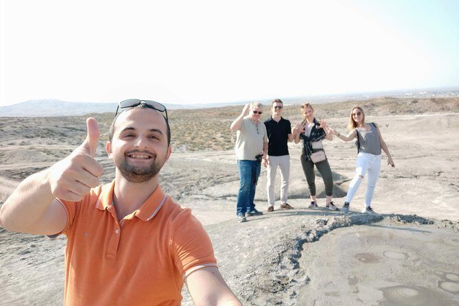 Gobustan Tour and Mad Volcanoes - tour to stone age - Mud Volcanoes: Active Earth in a Place Built on Seepage