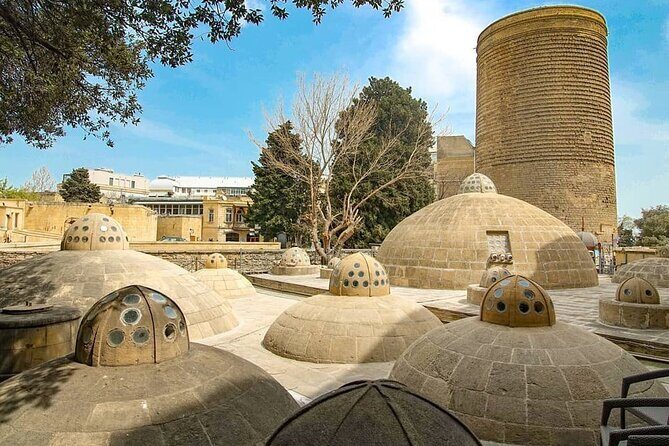 Group Walking Tour in Baku Old City - First steps inside İçərişəhər from Qız Qalası