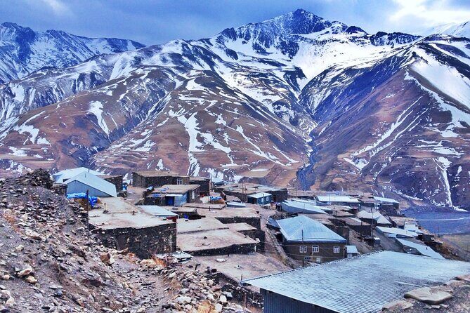 Guba and Khinaliq trip with HOMEMADE lunch (Group or Private) - Off-road vehicle fee, winter access, and motion-sickness prep