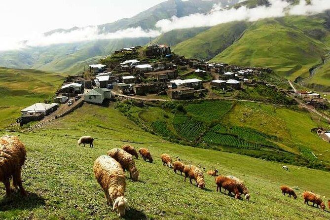 Guba+Khinaligh Day Trip - Khinaligh at 2,350 m: museum time and lunch with locals