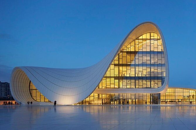Old and Modern Baku Tour ( Day & Night Time) - Heydar Aliyev Cultural Center: the private upgrade that changes the whole feel