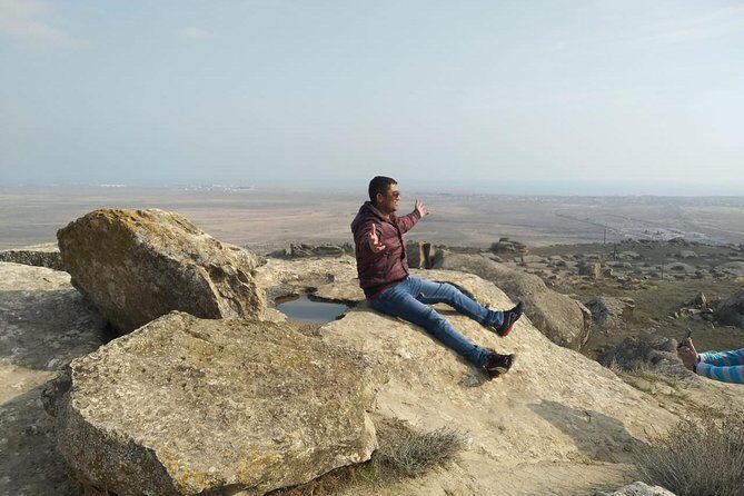 Private Gobustan - Absheron Tour - Yanar Dag’s eternal flame: a short stop with a very long effect