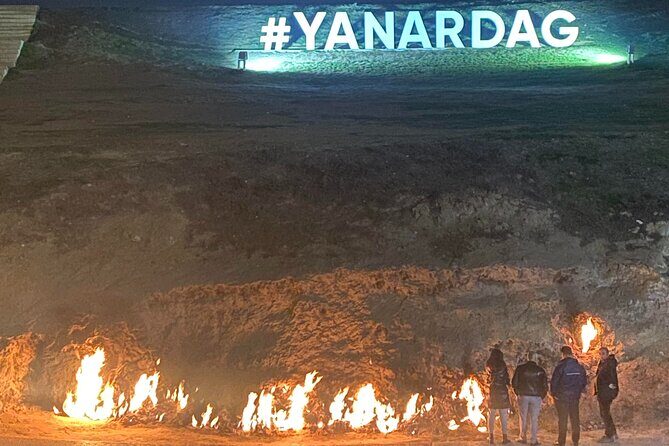 Qobustan rock arts, Mud Volcanoes, Fire temple Ateshgah, Yanardag - Mud volcanoes: geology you can walk toward