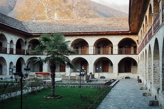 Sheki tour with overnight - Stop 3: Sheki caravanserai—Upper and Lower trade routes