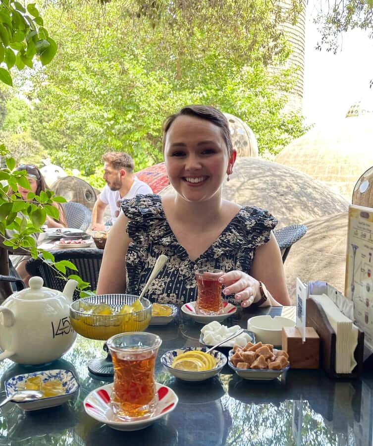 Taste of Azerbaijan: Cuisine Tour with Snacks and Dinner - Nizami Street and the traditional-style restaurant meal
